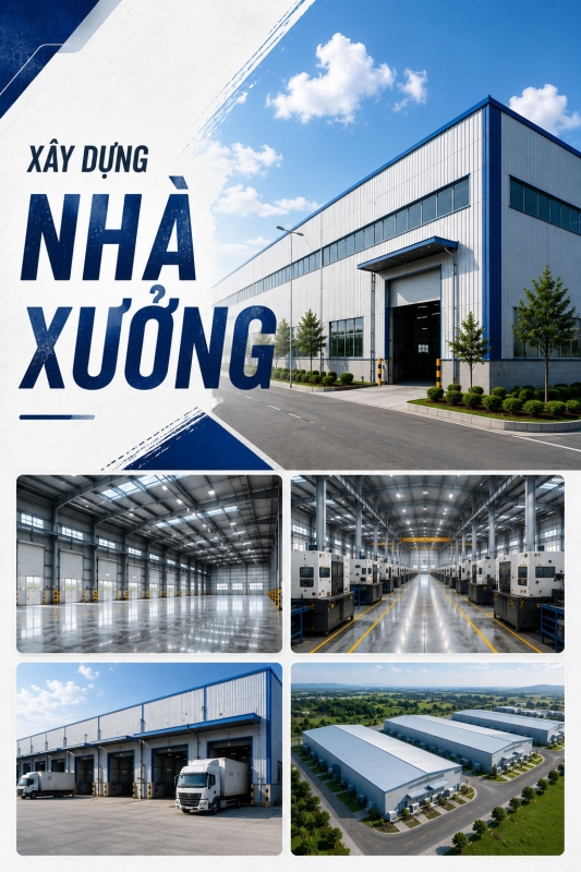 Xây nhà xưởng