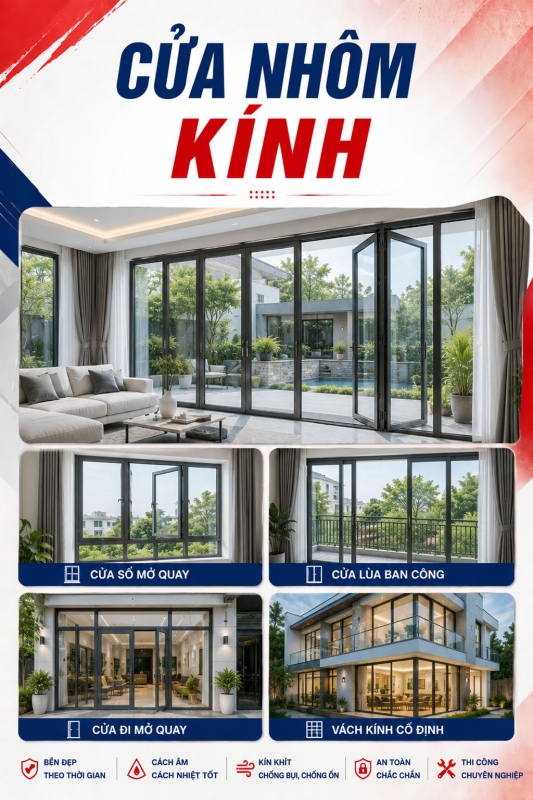 Cửa nhôm kính