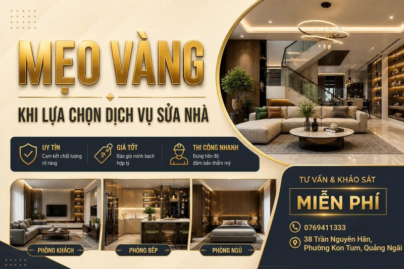 GIẢI PHÁP CÁI TẠO KHÔNG GIAN SỐNG BỀN ĐẸP, ĐÚNG NHU CẦU