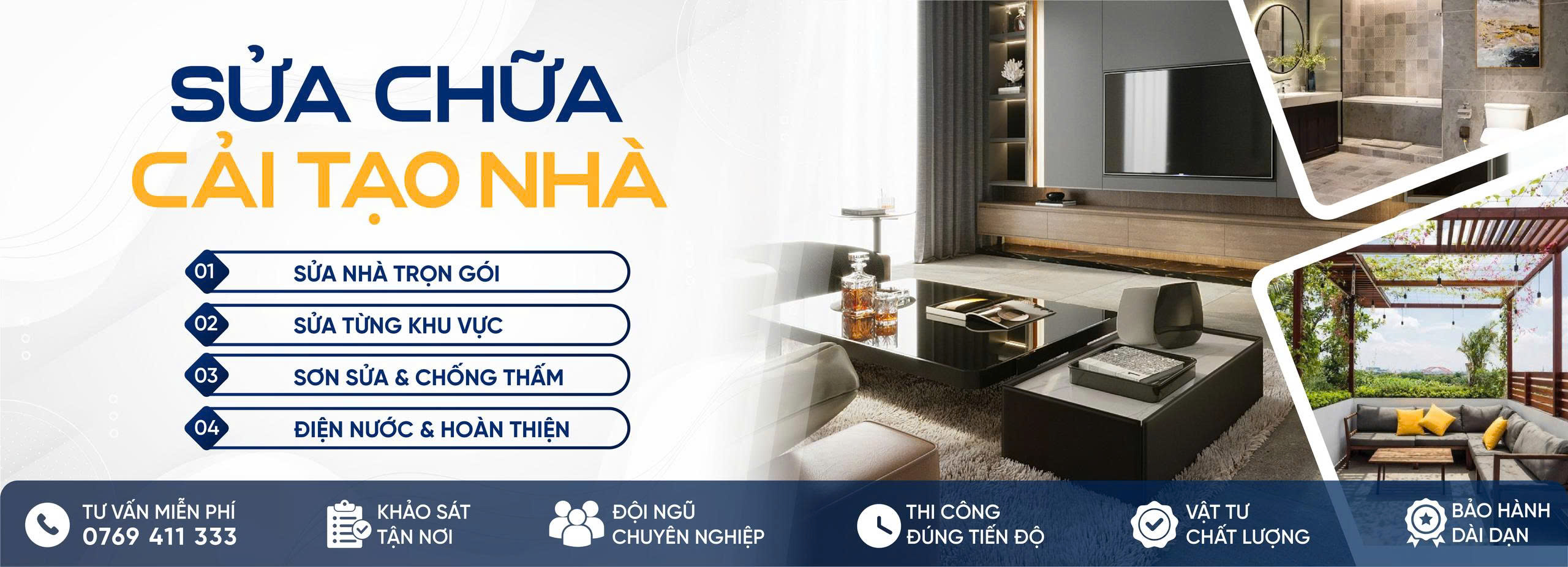SỬA CHỮA – CẢI TẠO NHÀ